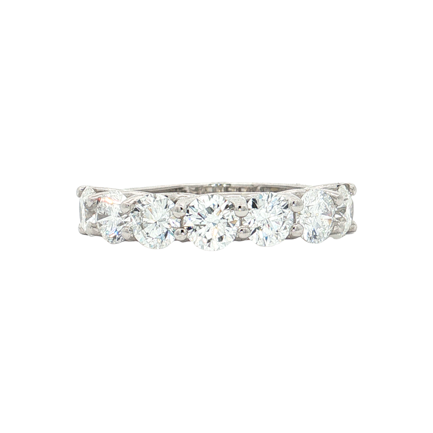 White Gold Lab-Diamond Band