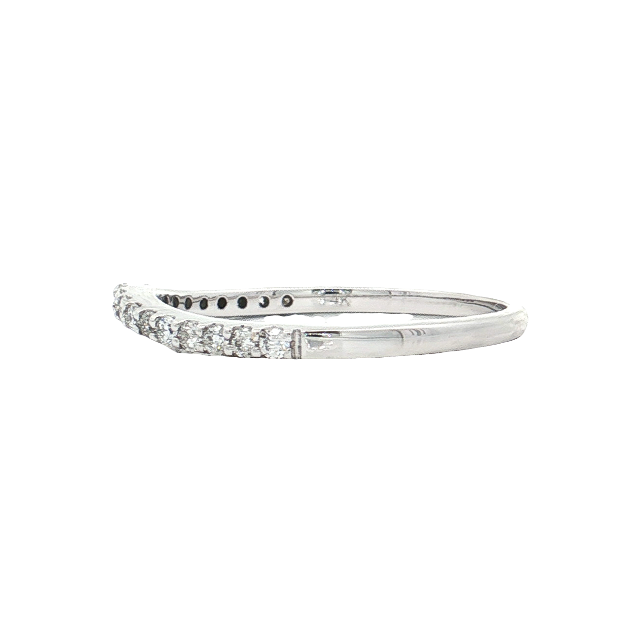 White Gold Diamond Wedding Band