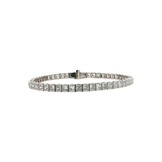 Lab-Grown Diamond Tennis Bracelet