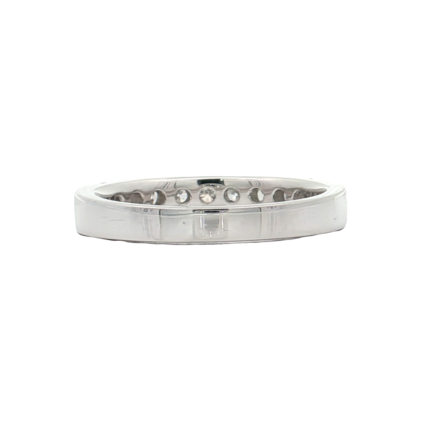 White Gold Diamond Wedding Band