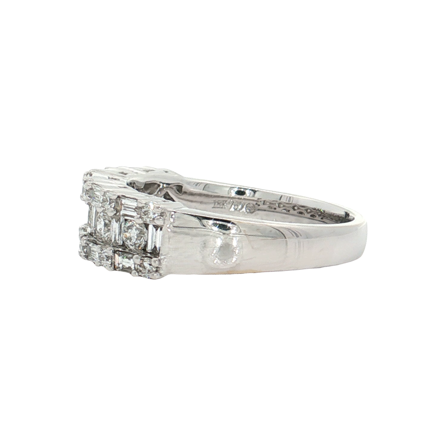 White Gold Diamond Fashion Ring