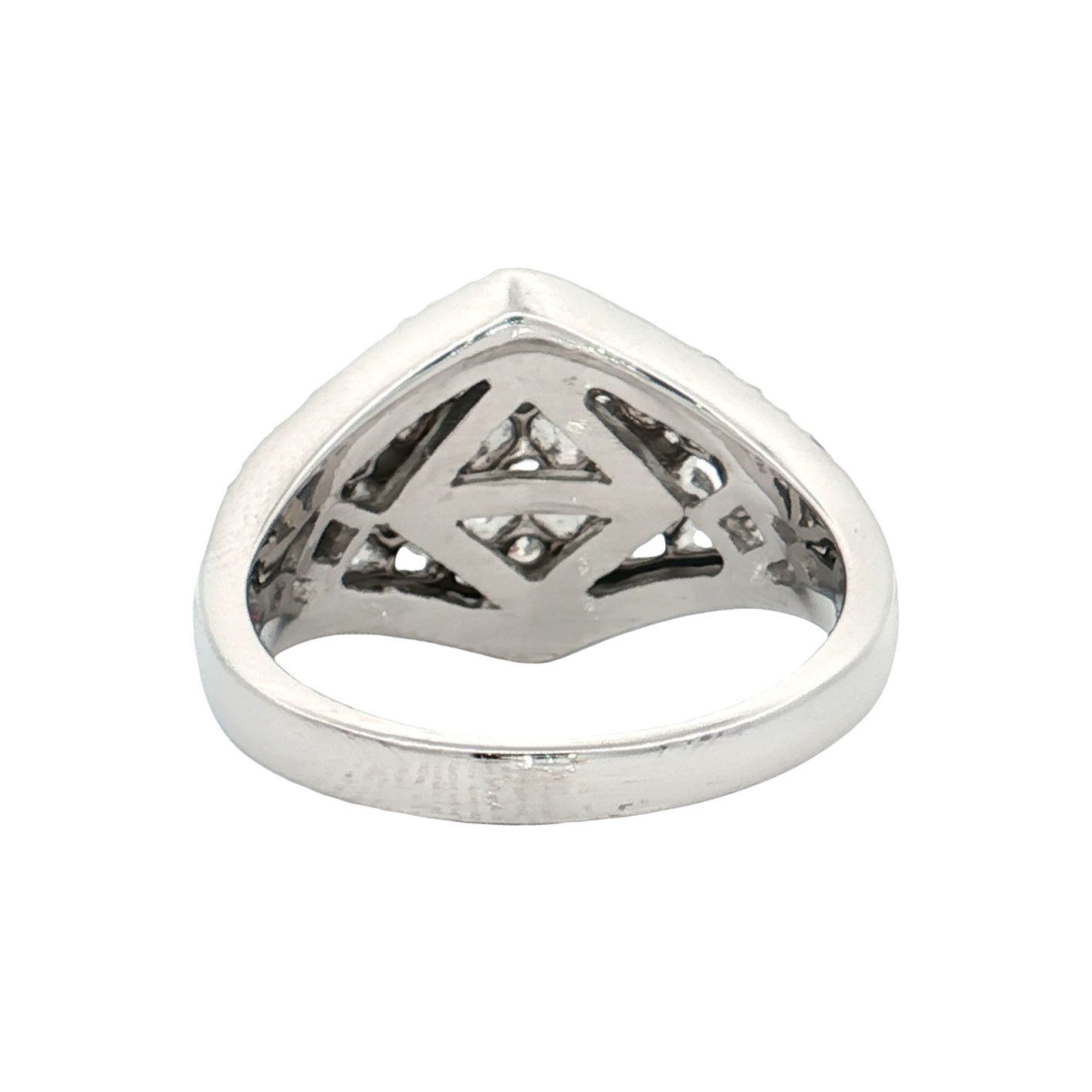 White Gold Diamond Fashion Ring