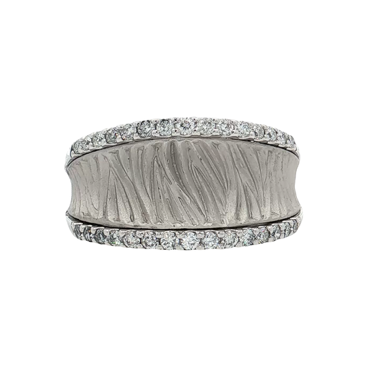 White Gold Diamond Fashion Ring