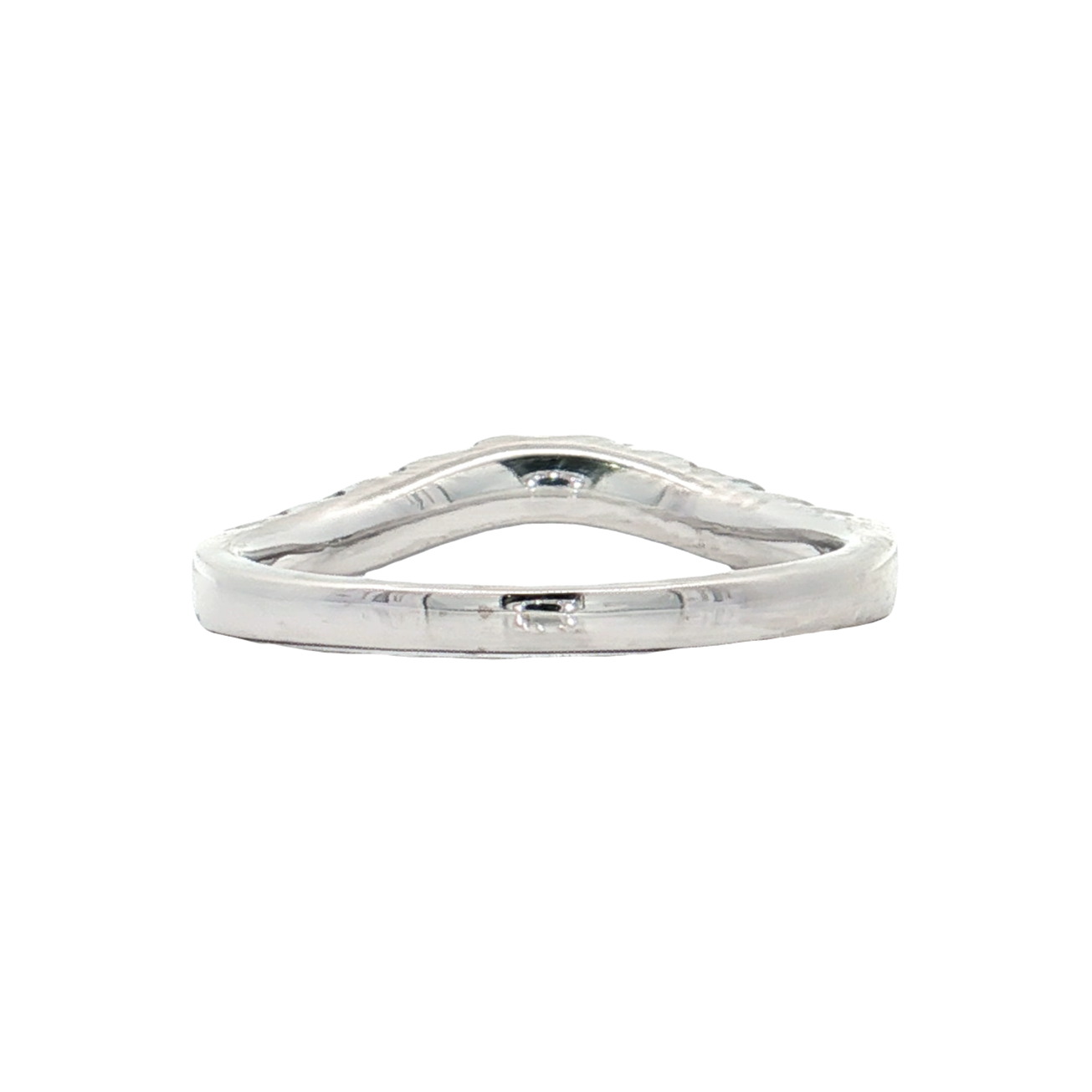 White Gold Diamond Wedding Band