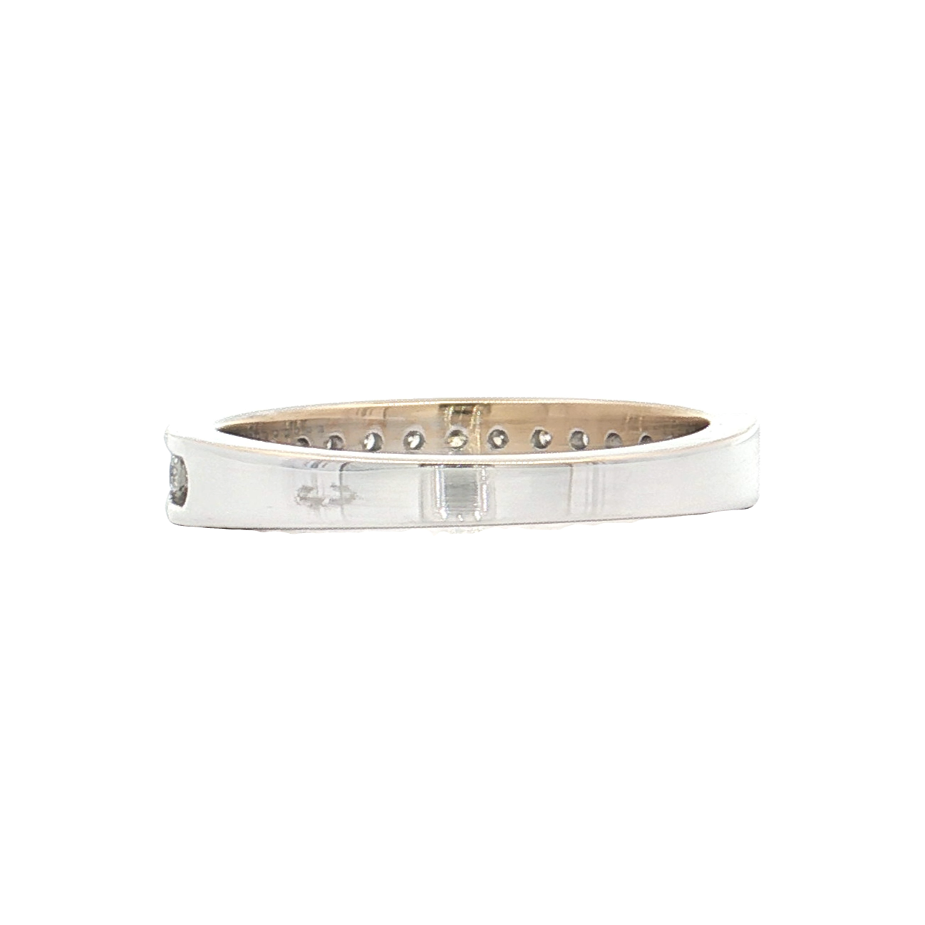 White Gold Diamond Wedding Band