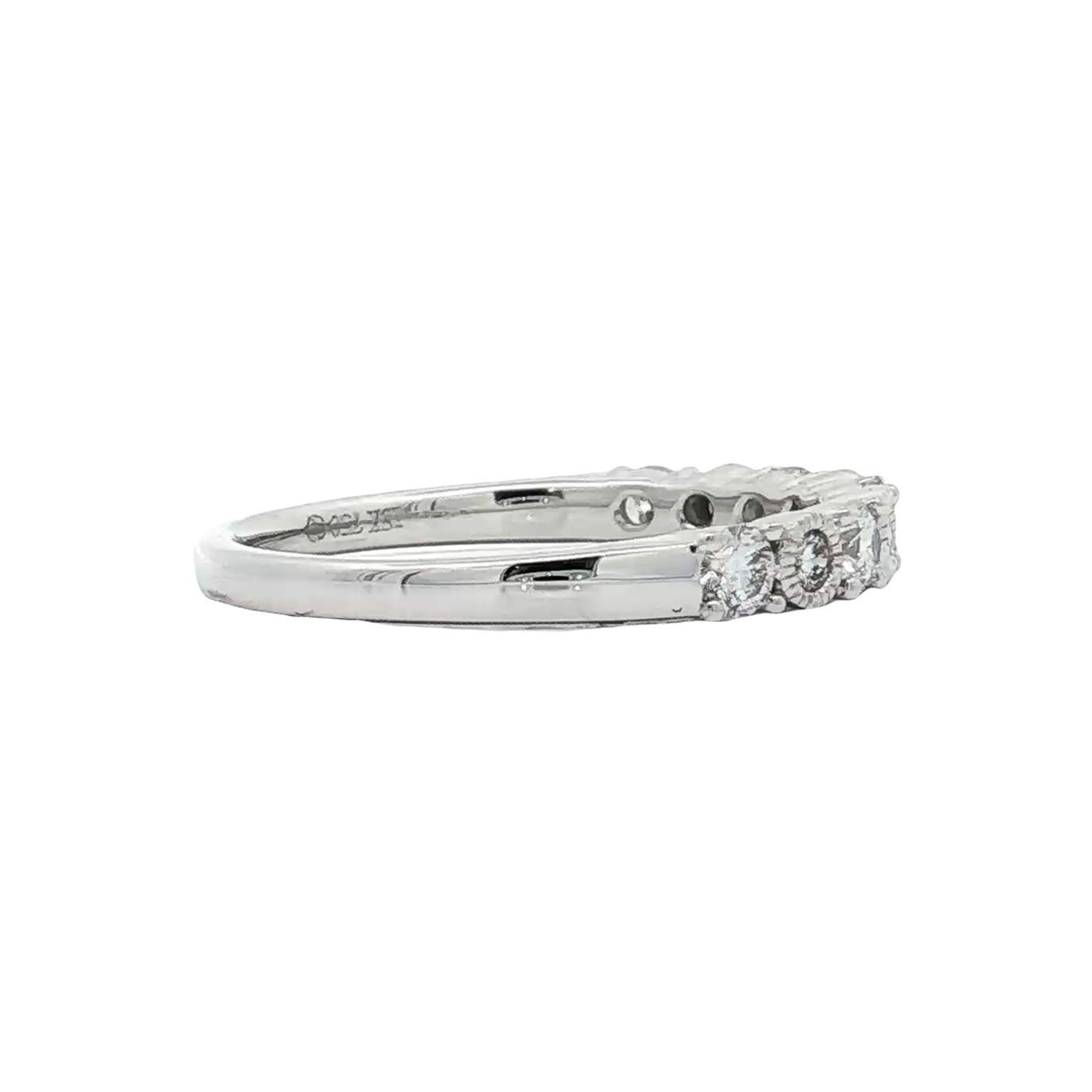 White gold Diamond Wedding Band