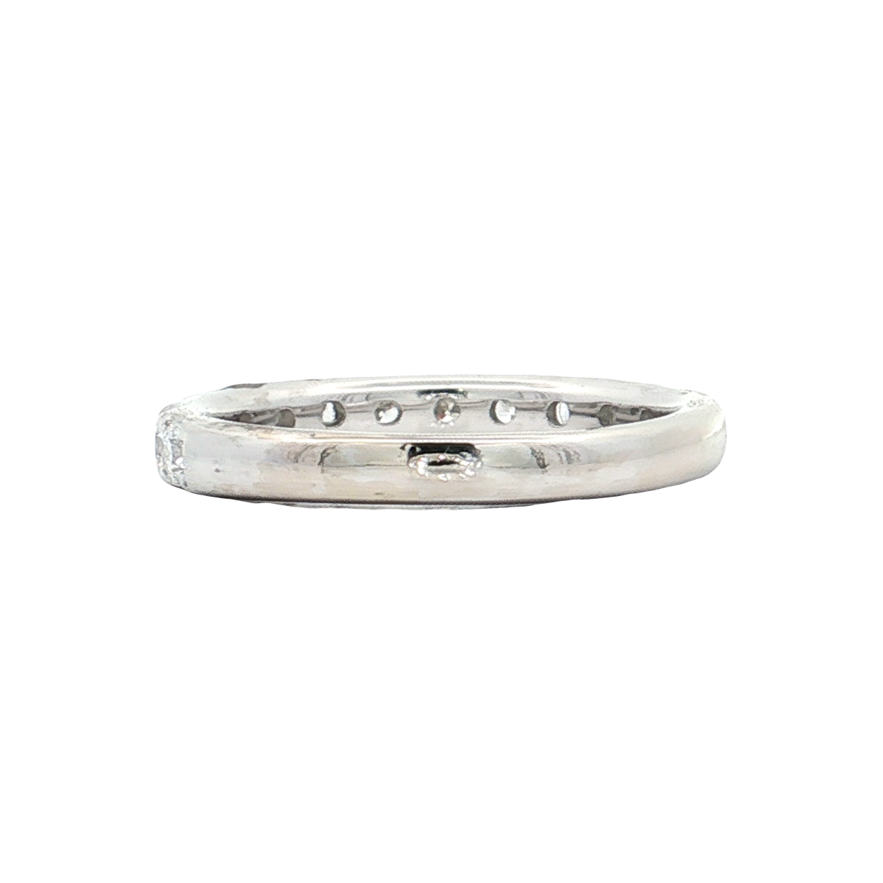 White Gold Diamond Wedding Band