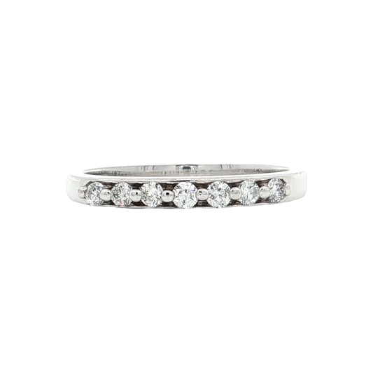 White Gold Diamond Wedding Ring
