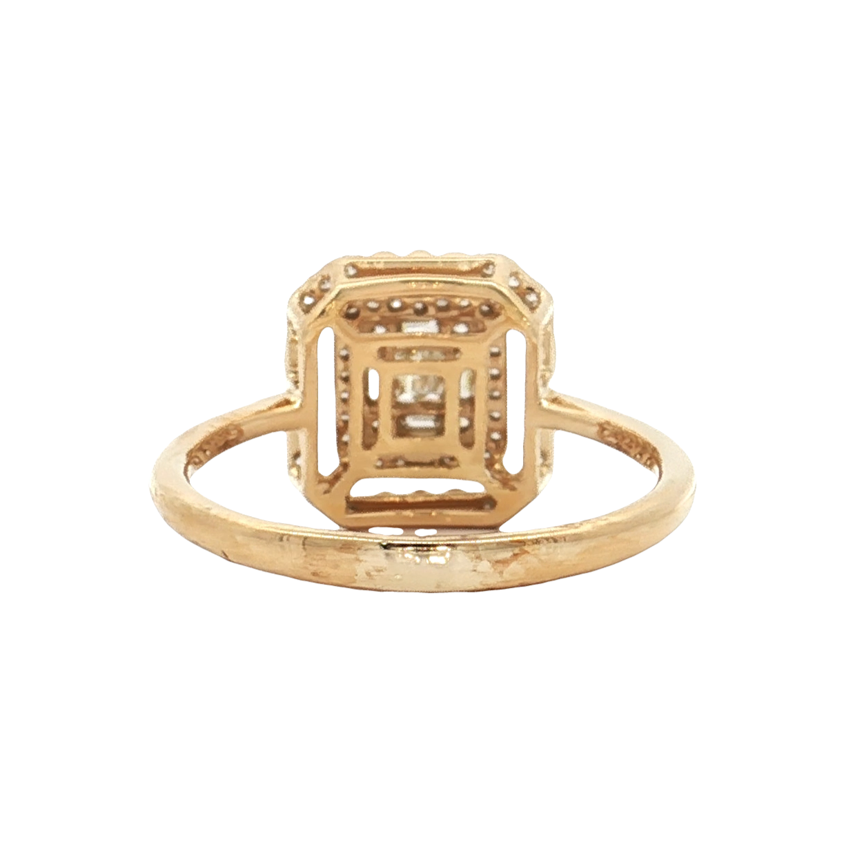 Yellow Gold Diamond Bridal Ring