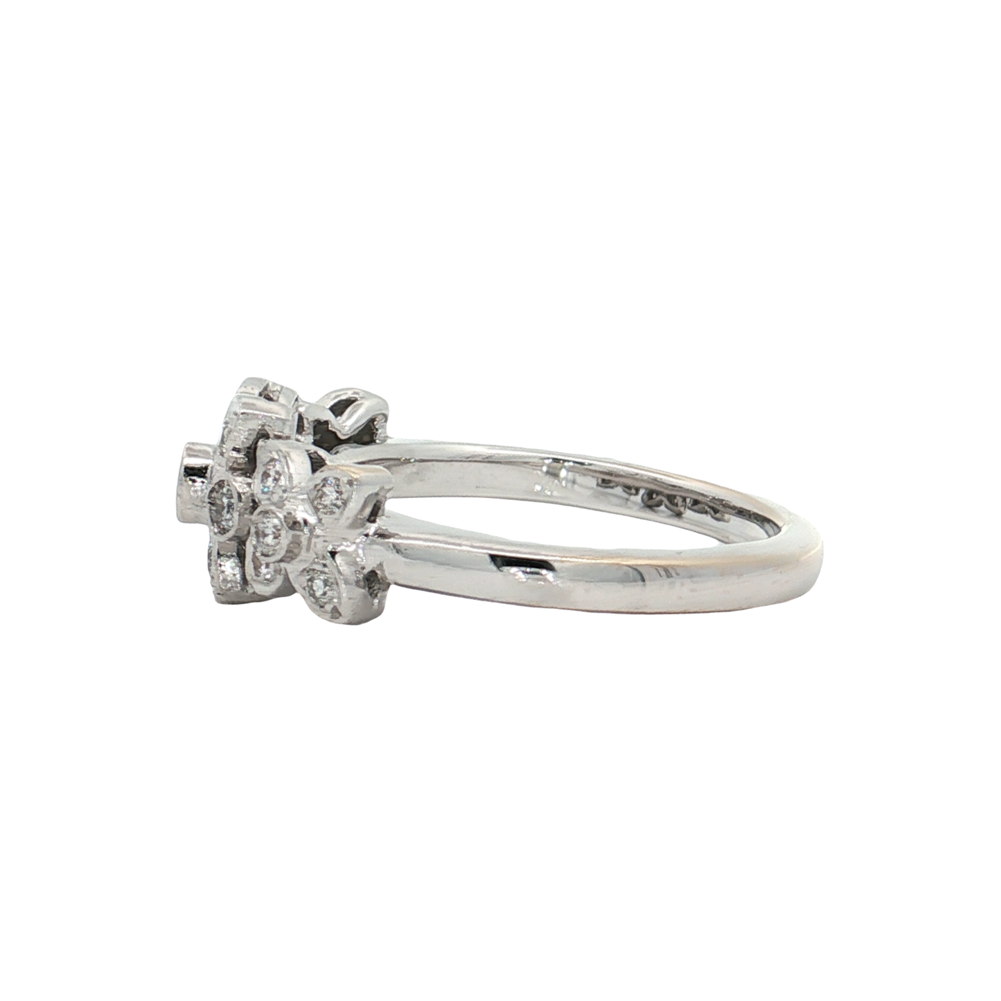 White Gold Diamond Fashion Ring