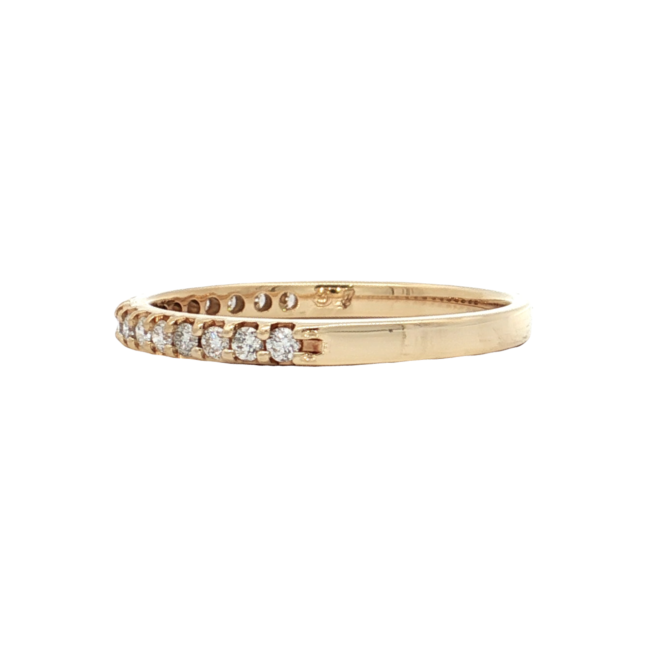 Yellow Gold Diamond Wedding Band