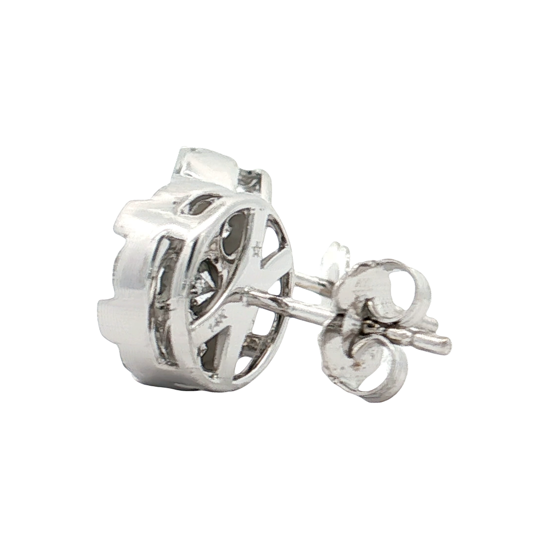 White Gold Diamond Studs