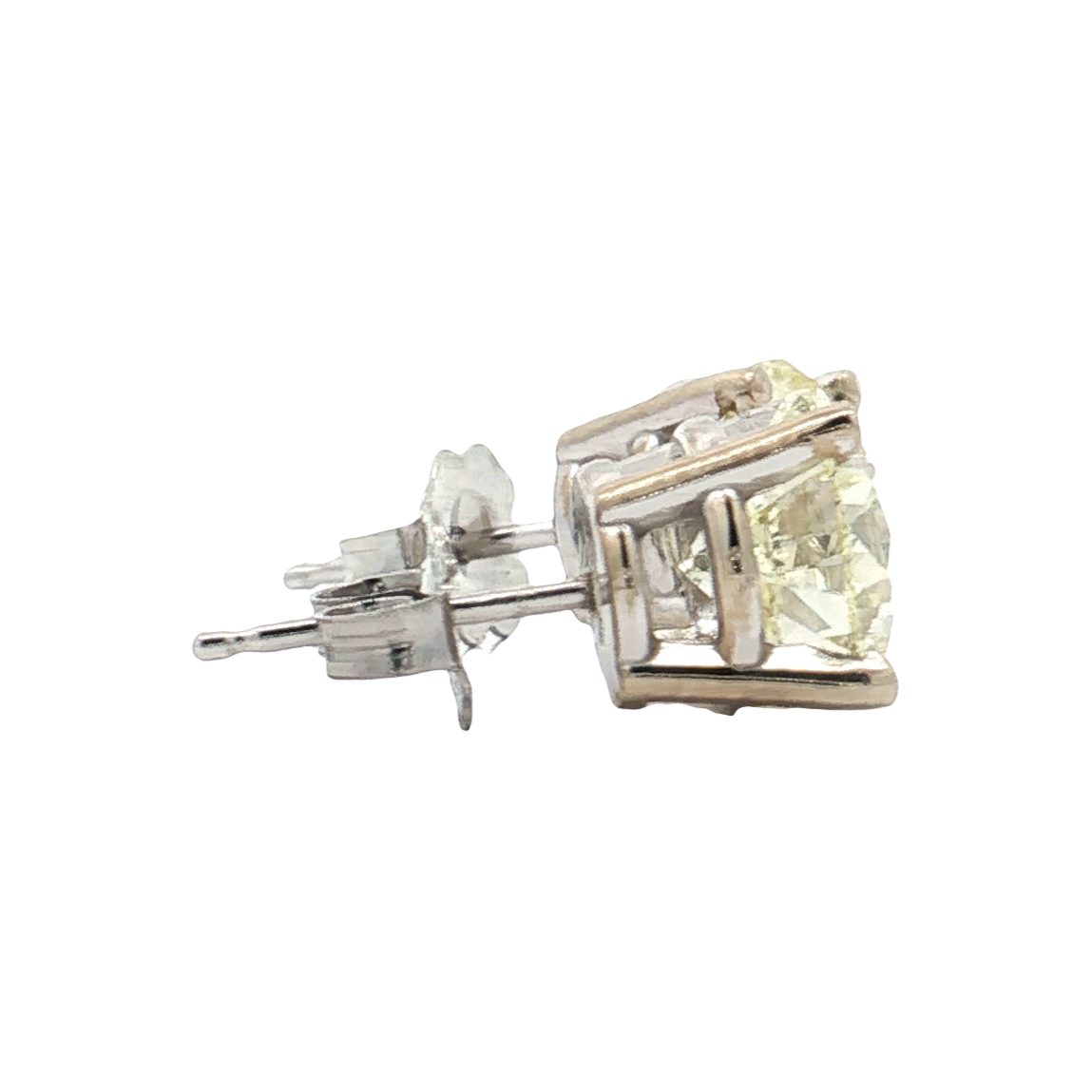 White Gold Diamond Studs