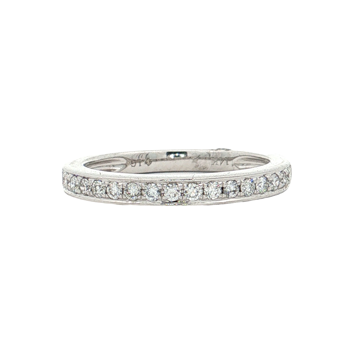 White Gold Lab-Diamond Band
