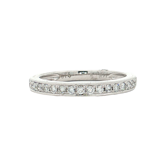 White Gold Lab-Diamond Band