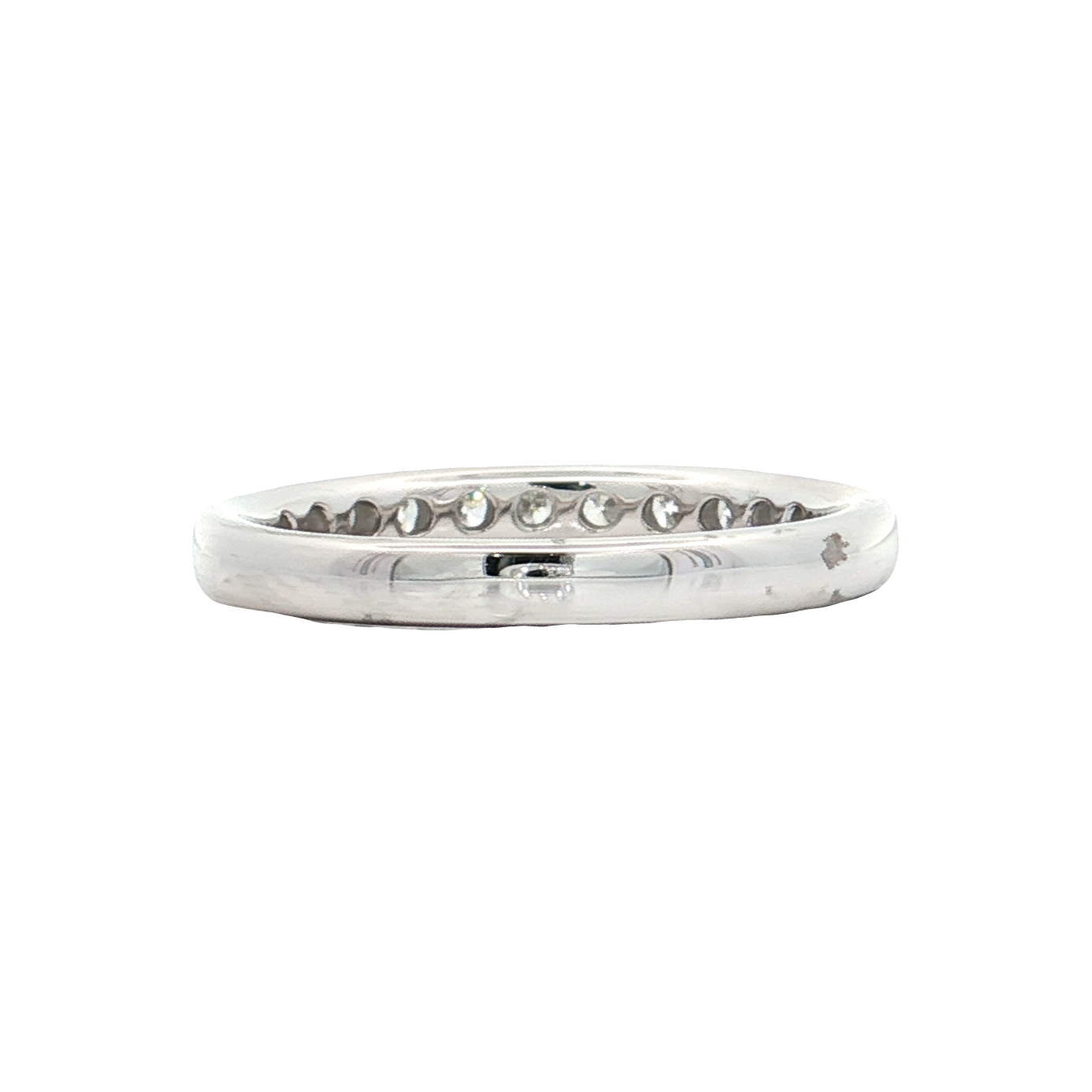 White Gold Diamond Wedding Band