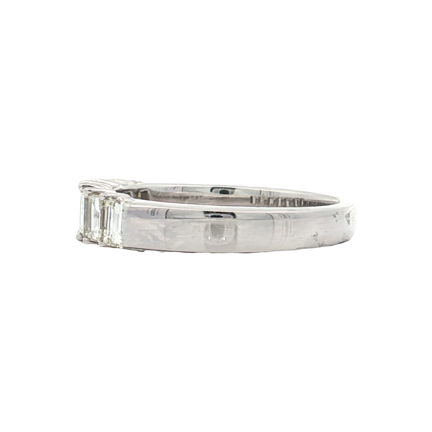 White Gold Diamond Wedding Band