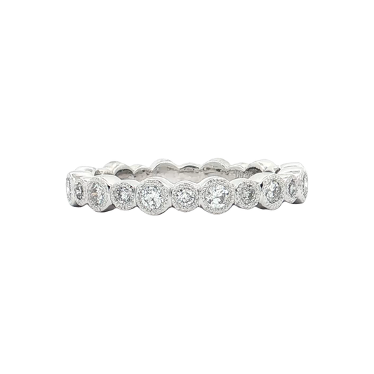 White Gold Diamond Wedding Band