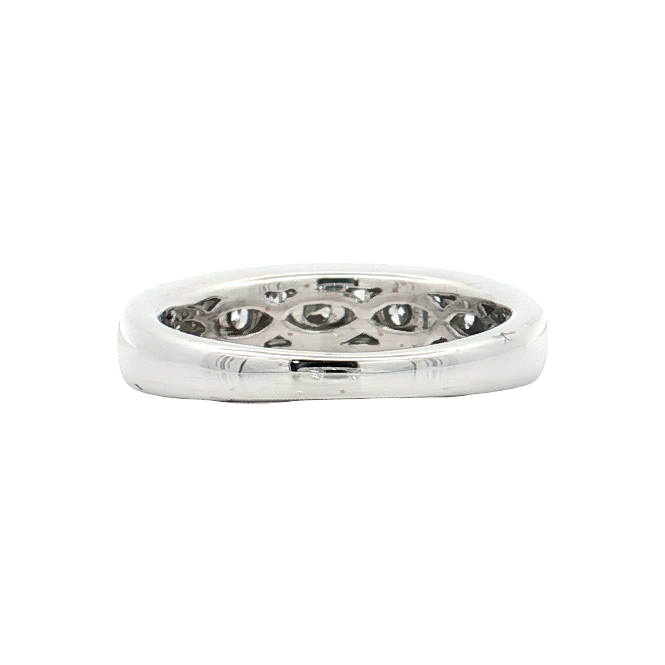 White Gold Diamond Wedding Band