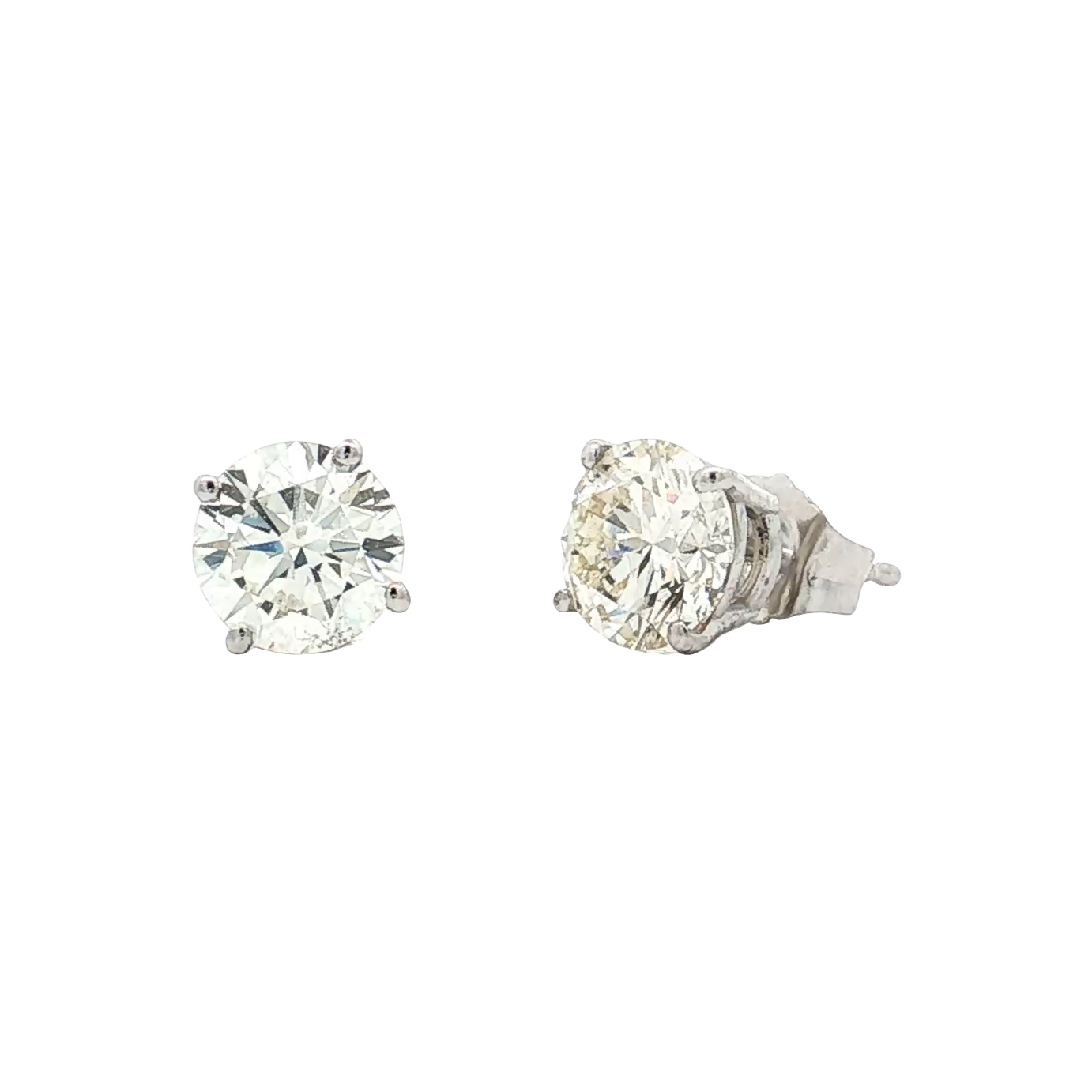 White Gold Diamond Studs