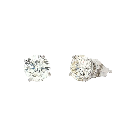 White Gold Diamond Studs