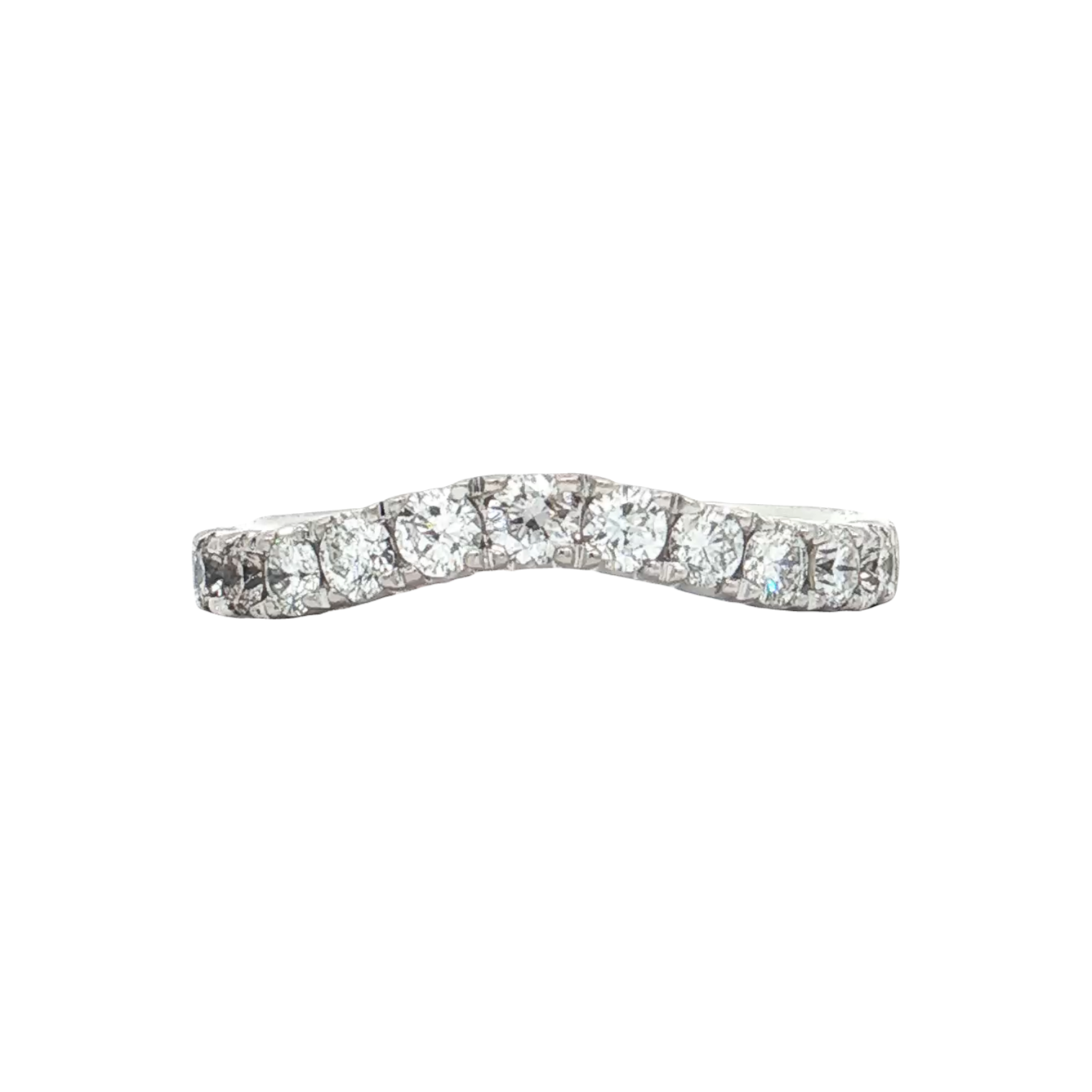 White Gold Diamond Wedding Band