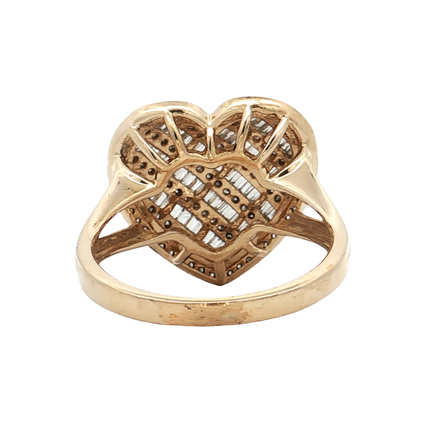 Yellow Gold Diamond Fashion Ring