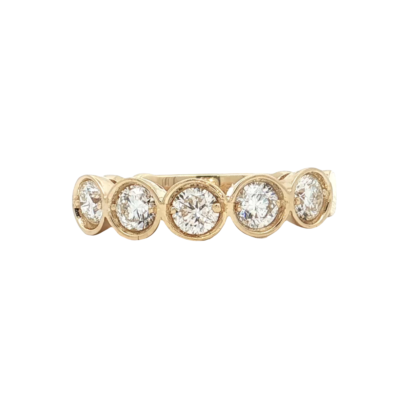 Yellow Gold Diamond Wedding Band
