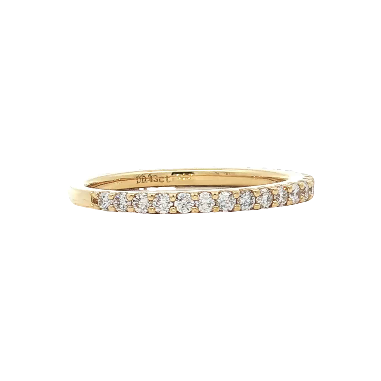 Yellow Gold Diamond Wedding Band