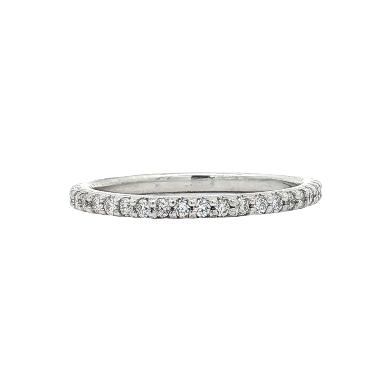 White Gold Diamond Eternity 
Band