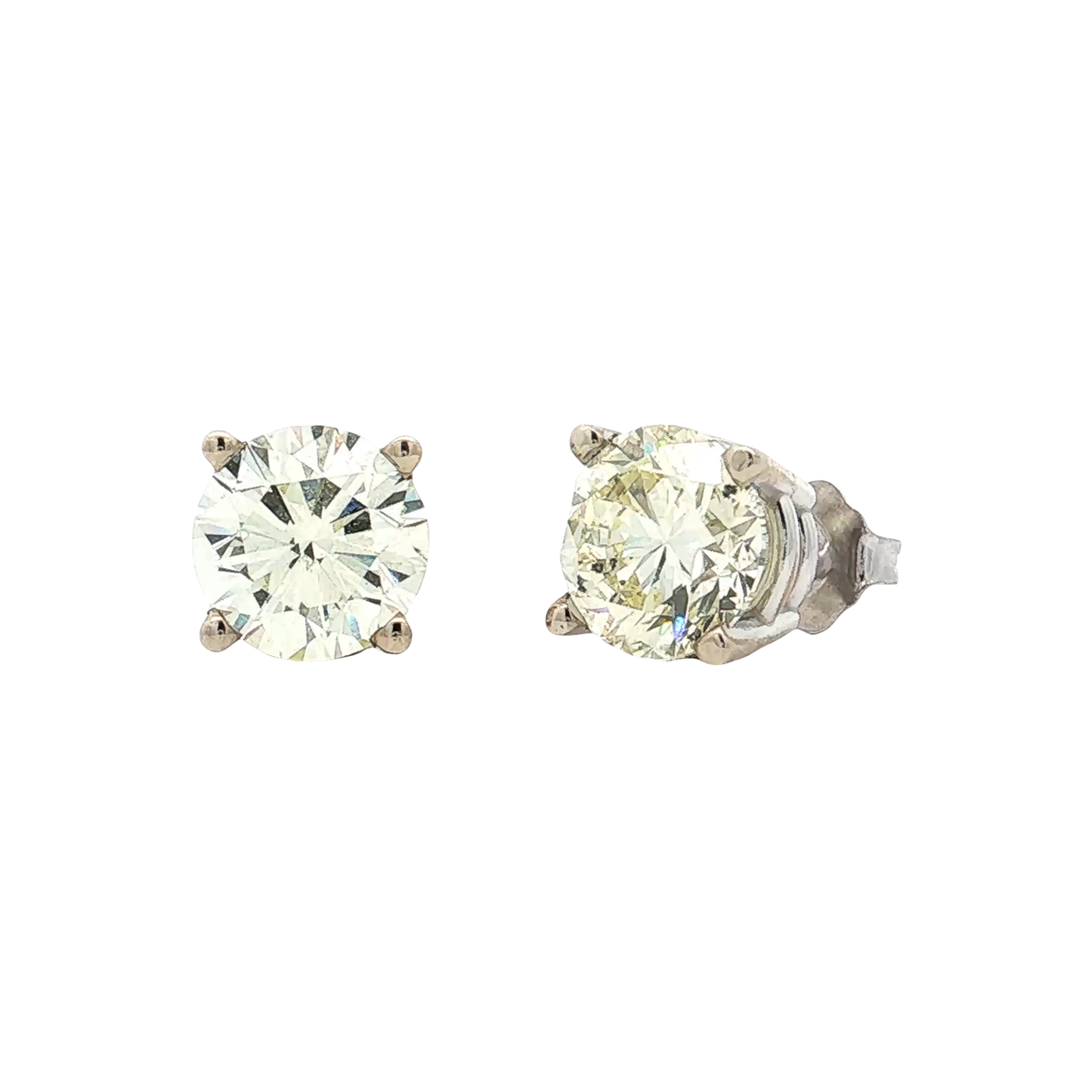 White Gold Diamond Studs