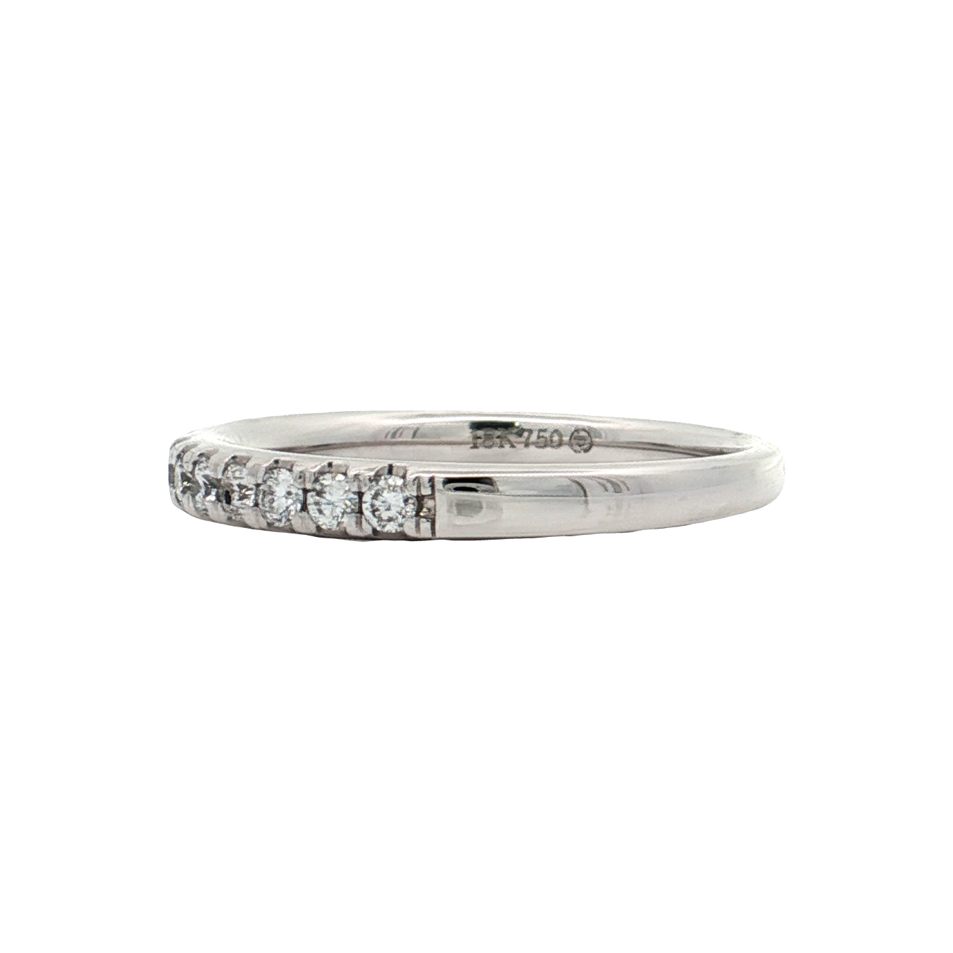 White Gold Diamond Wedding Band