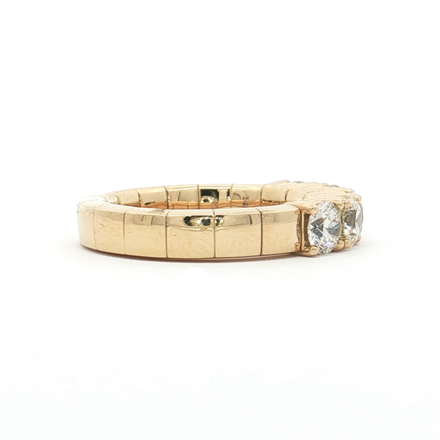 Yellow Gold Diamond Wedding Band