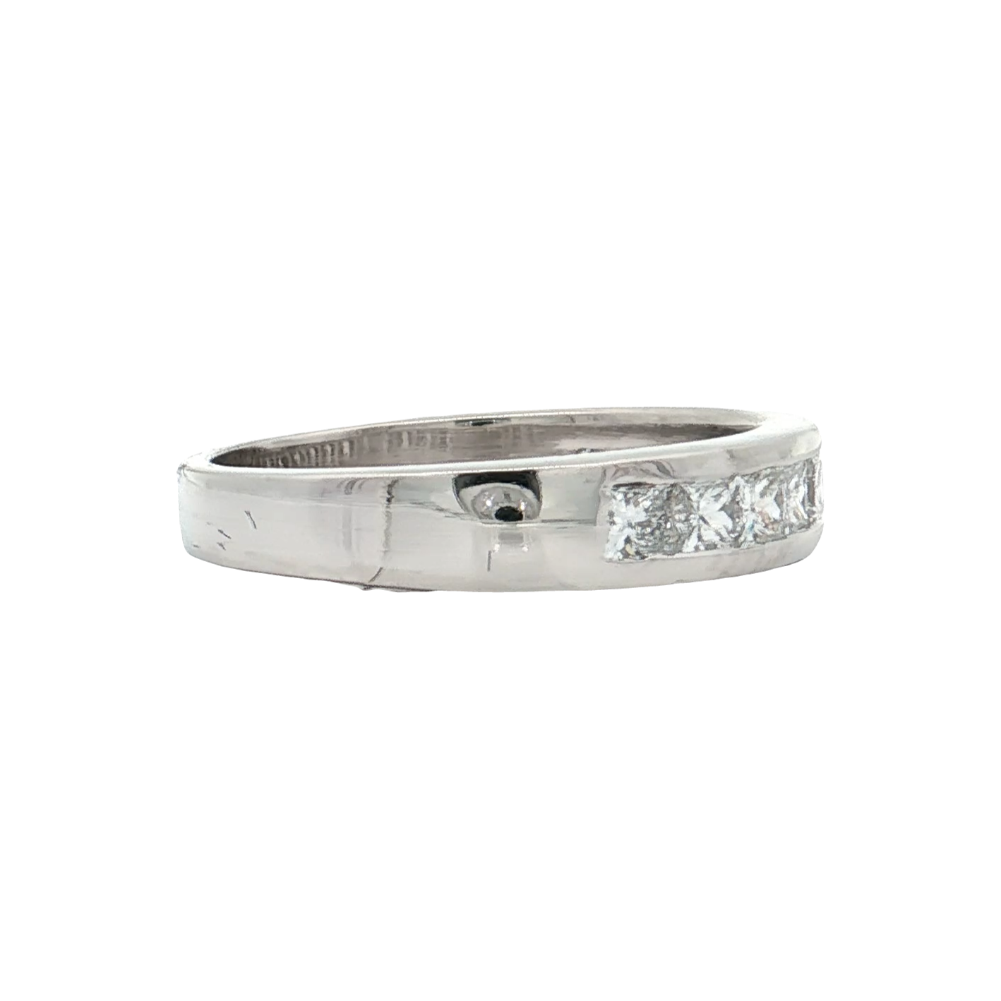 Platinum Diamond Wedding Band