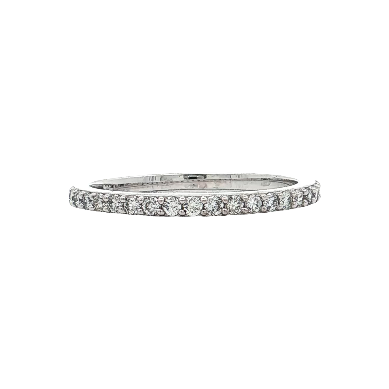 White Gold Diamond Wedding Band