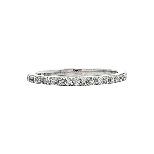 White Gold Diamond Wedding Band