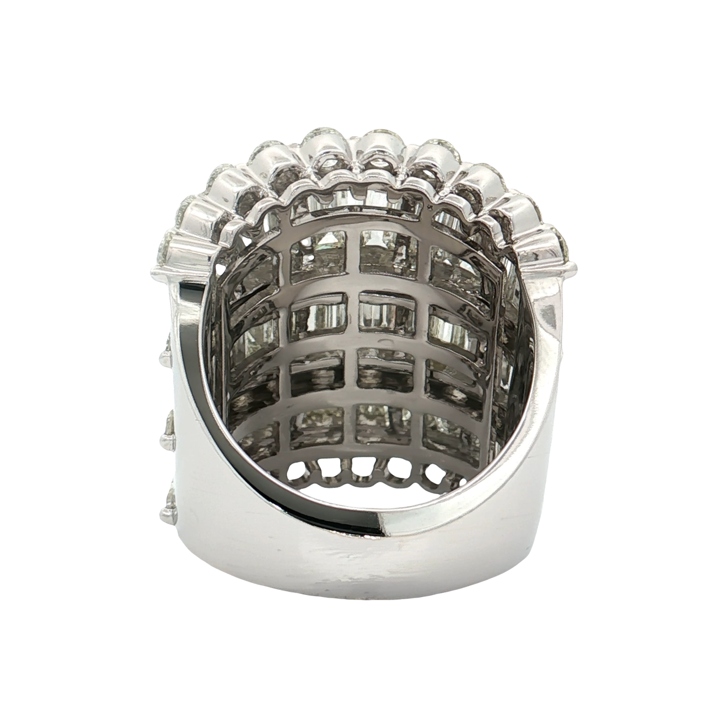 White Gold Diamond Fashion Ring