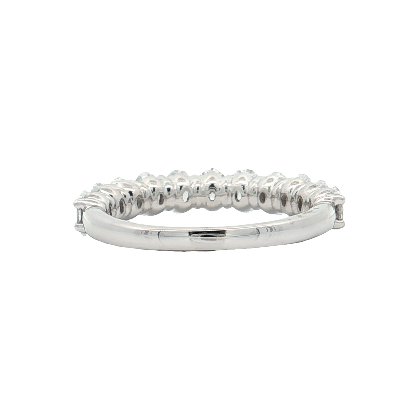 White Gold Diamond Wedding Band