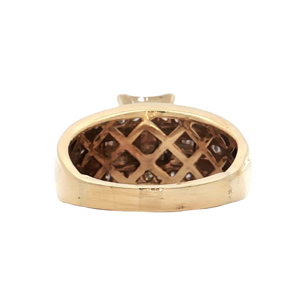 Yellow Gold Diamond Bridal Ring