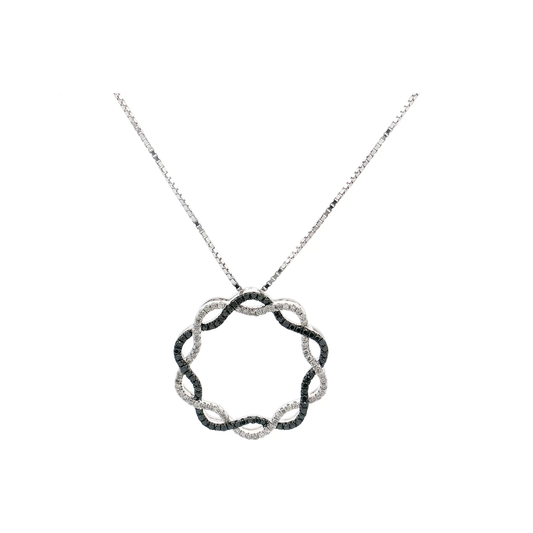 White Gold Diamond Pendant