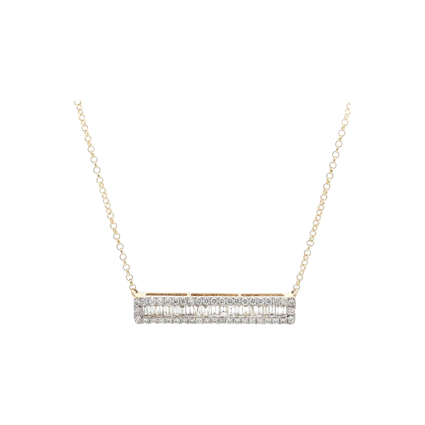 Yellow Gold Diamond Pendant