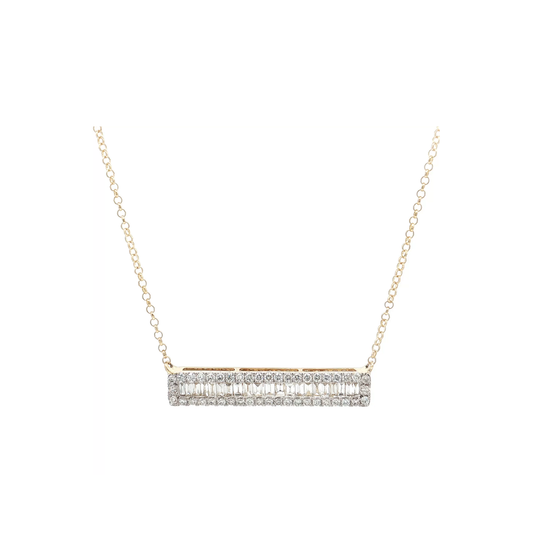 Yellow Gold Diamond Pendant