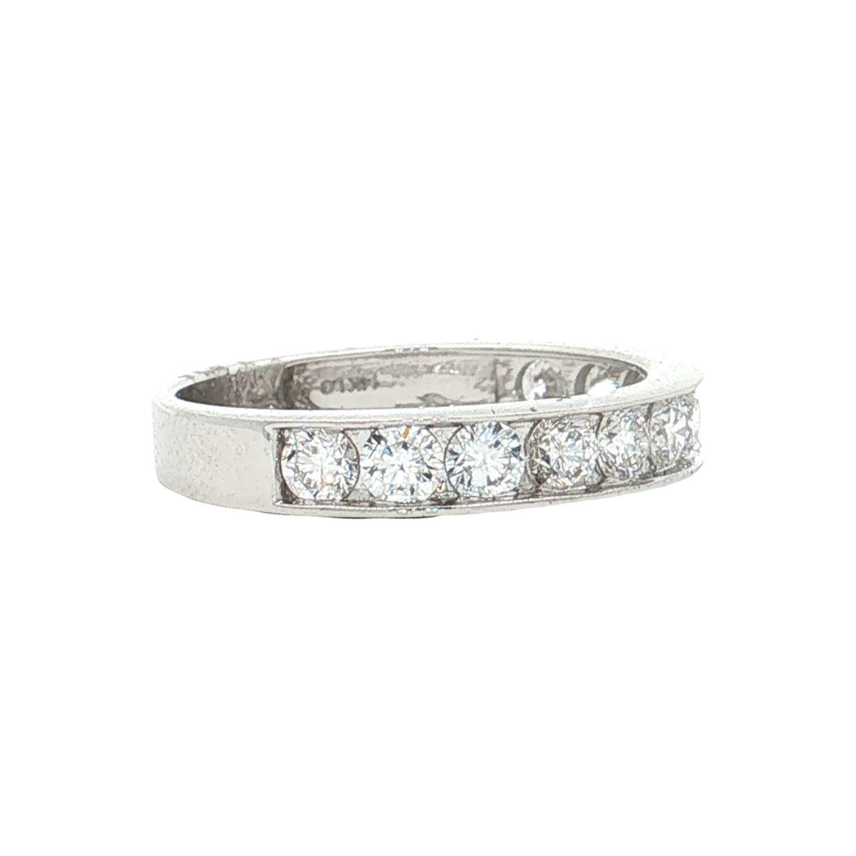 White Gold Lab-Diamond Band