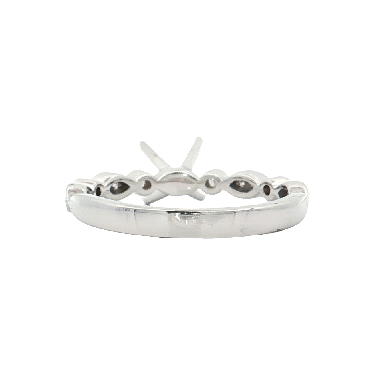 White Gold Diamond Bridal Setting