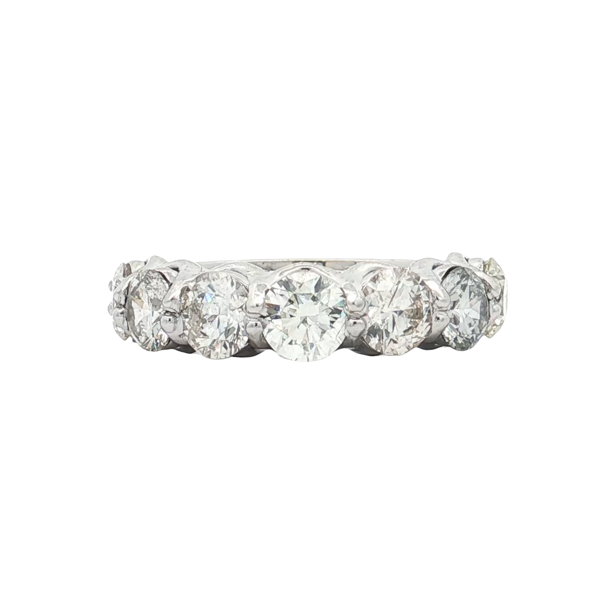 White Gold Diamond Wedding Band