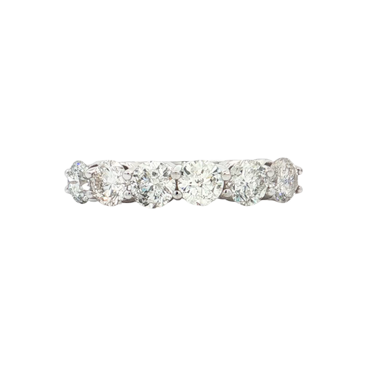 White Gold Diamond Wedding Band