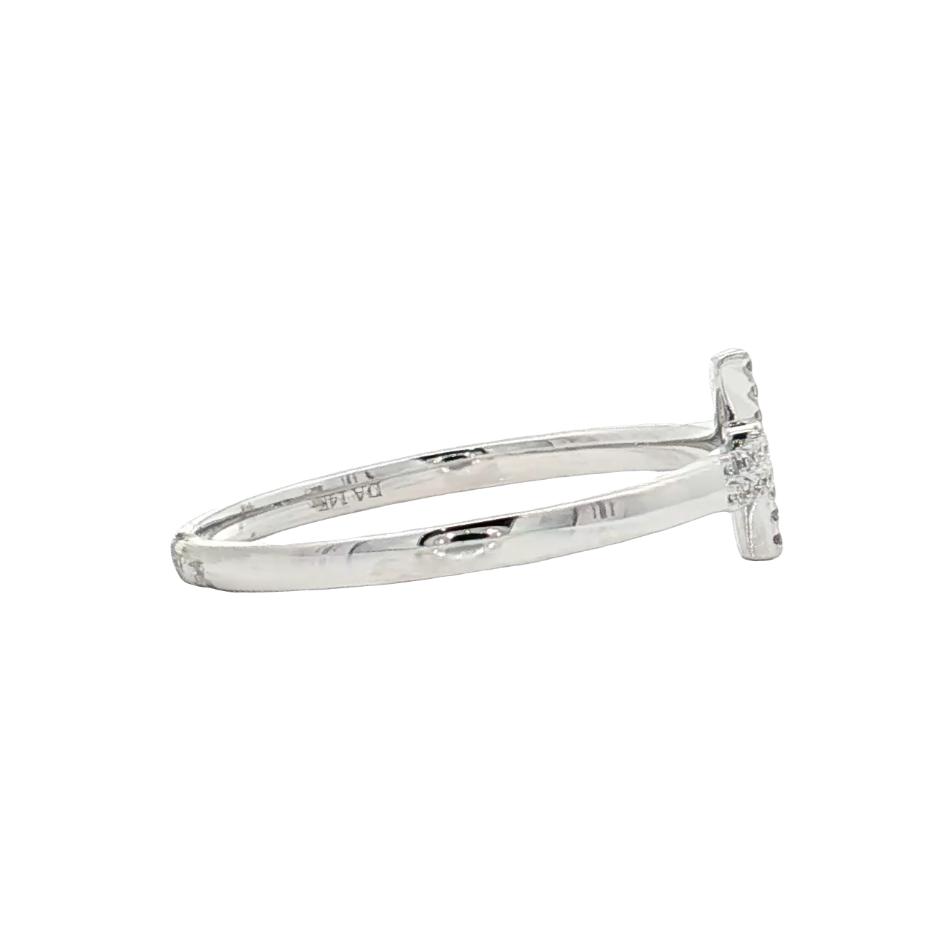 White Gold Diamond Fashion Ring