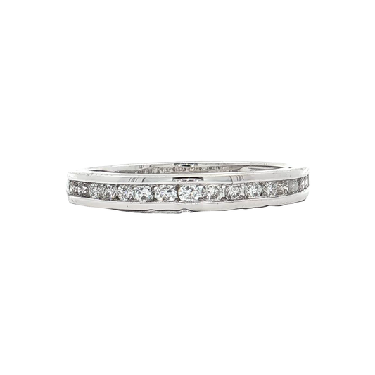 White Gold Diamond Wedding Band