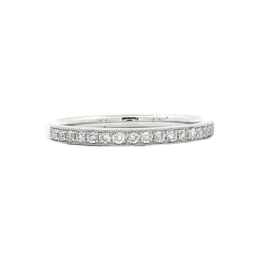 White Gold Diamond Wedding Band