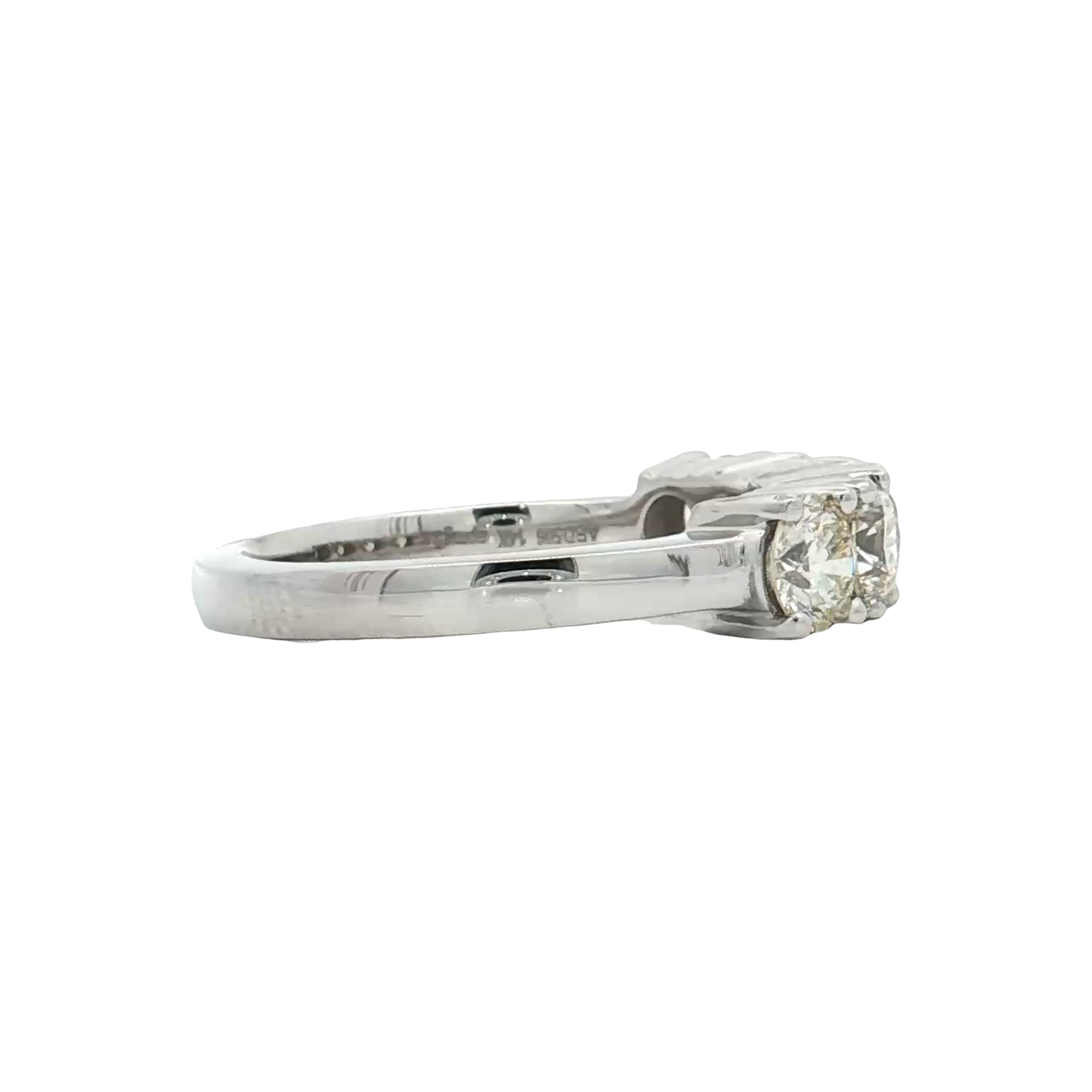 White Gold Diamond Wedding Band